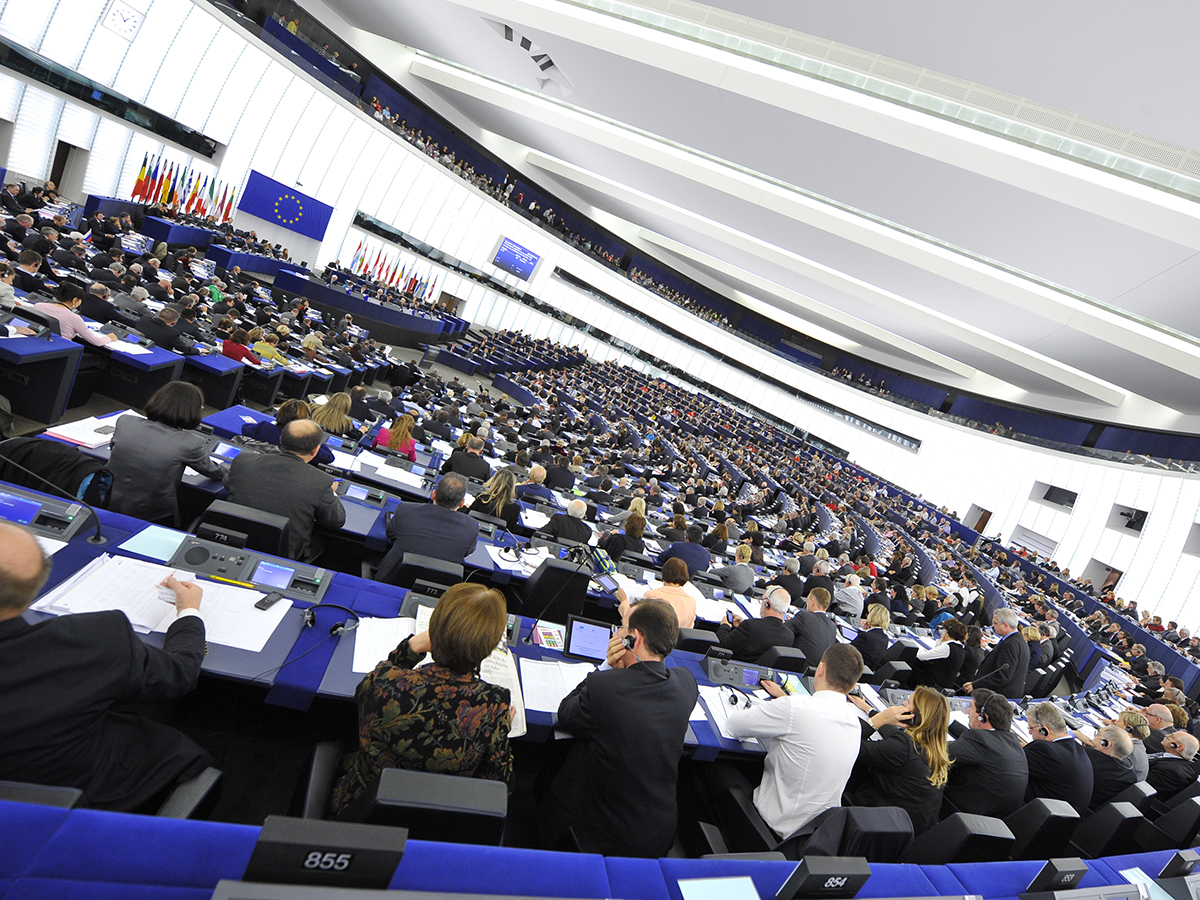 Sesión del Parlamento Europeo